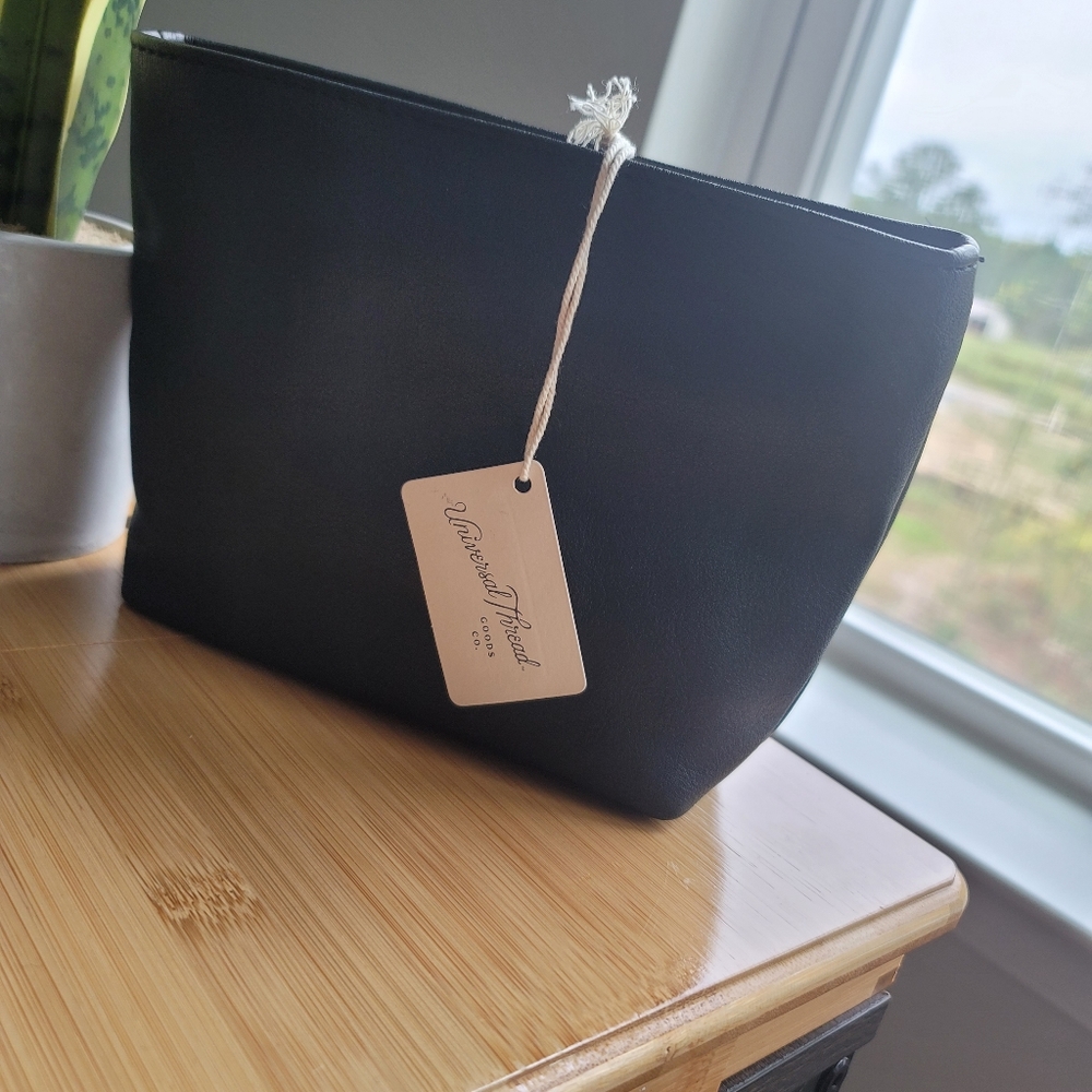 Faux Leather clutch